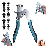 Car Clip Pliers and Disassembly Tools, 6.5 inches Efficient Multi-Functional Automotive Snap Pliers, Removes Plastic Clips, Buckles, Rivets, Open the Panels Effortlessly without Damage