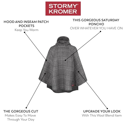 Image of Stormy Kromer Saturday Poncho, Metro, One Size