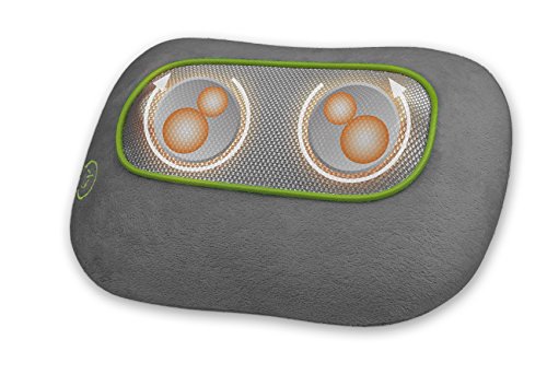 Ecomed MC-80E Coussin de massage Shiatsu pour un cou décontracté, une épaule, un dos et une zone de jambes avec fonction de chaleur échangeable - 23310 Ecomed MC-80E Coussin de massage Shiatsu pour un cou décontracté, une épaule, un dos et une zone de jambes avec fonction de chaleur échangeable - 23310