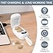 Hearing Aids for Seniors, Rechargeable Hearing Aid with Noise Cancelling for Adults, Invisible Hearing Amplifiers with Charging Box, Easy to Carry