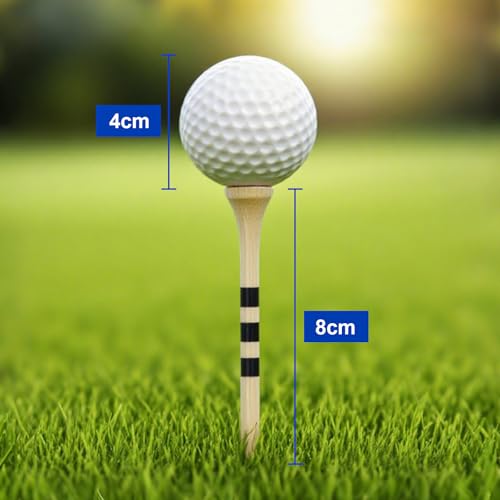 Reyshin 20 Stück Schaumstoff Golfbälle 42mm Weich Golf Trainingsbälle für Indoor oder Outdoor Training,Leicht Und Stoßfest, Realistisches Gefühl und begrenzter Flug,Echte Spin and Feel (Weiß)