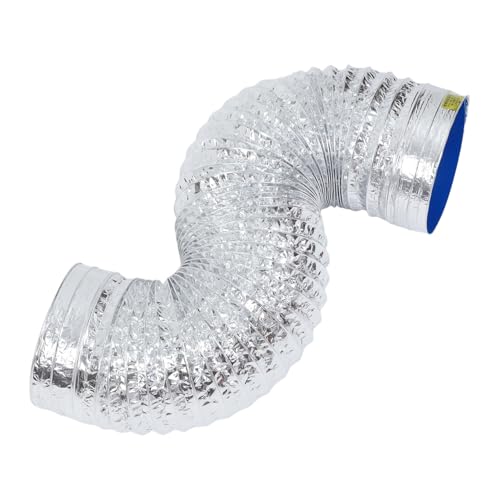 IWOWHERO Insulated Flexible Aluminum Exhaust Pipe Stove Pipes Range Hood Vent Hose