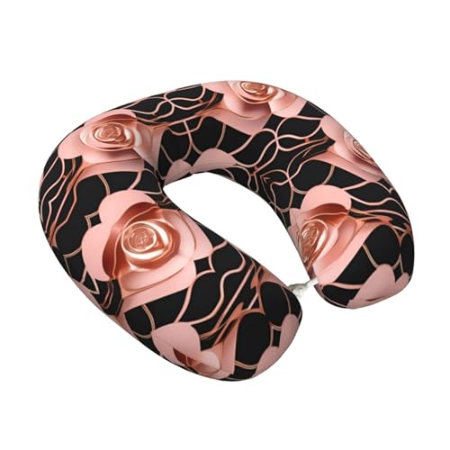 Almohada de Viaje con Memoria de Forma Negra Talla Única miniatura 2