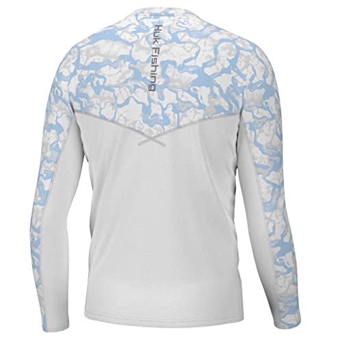 Image of HUK Men's Icon X Long Sleeve Shirt, Performance Fishing Shirt