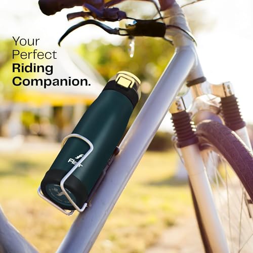 Image of FLAIR Sprint 750ml Vacuum Insulated Water Bottle - 304 Stainless Steel, Double Wall Thermos Flask, Leak-Proof, BPA-Free (Green)