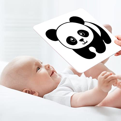 Cartão de estimulação visual do bebê, cartão de estimulação visual suave para desenvolvimento cerebr