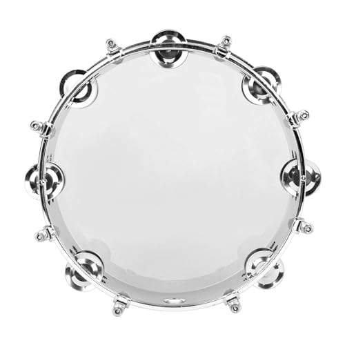 Tambourin à double rangée instrument de percussion avec cloches en métal enfants