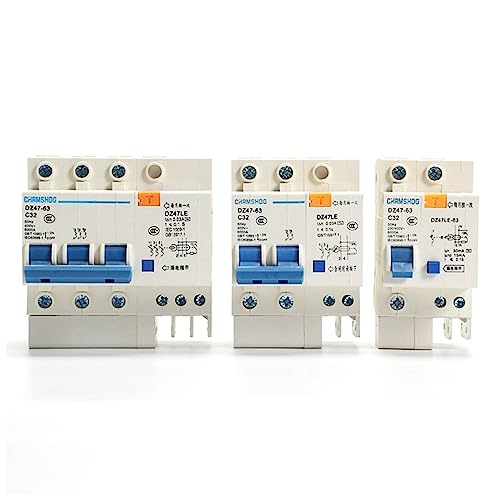 Disjoncteur différentiel DC 25V coupure thermique triphasée 3P