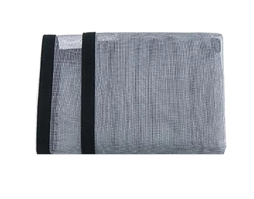 1 szt. Szerokość 60-90 cm strona główna sypialnia kuchnia otwierane z boku podwójny zamek moskitiera zasłony aksamitnym brzegiem nieporowate samoprzylepne(Grey-width 60cm,Height115cm)