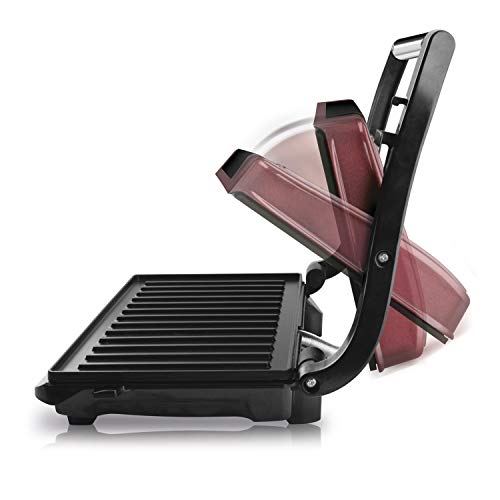 Taurus-Toast-Go-Sandwichera-700-W-superficie-antiadherente-de-23-x-145-cm-Color-Burdeos
