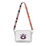 Littlearth Auburn Tigers NCAA Clear Fanny Fan Purse