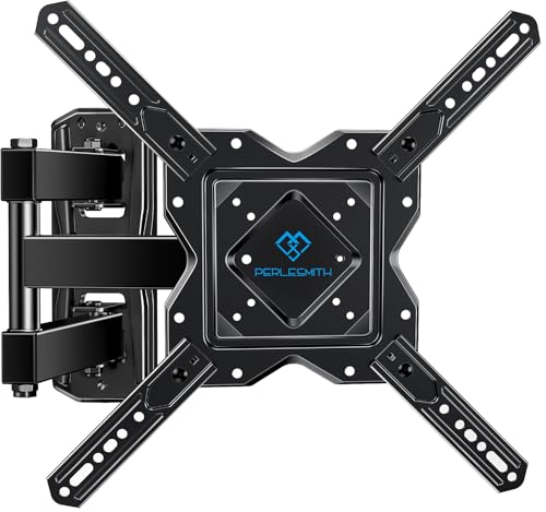 PERLESMITH Full Motion TV Wall Mount Corner for...
