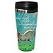 Courage, Strength, Loyalty Horse Travel Mug, Stainless Lined Coffee Tumbler, 16-Ounce - Gift for Horse People and Lovers - Tree-Free Greetings 25858