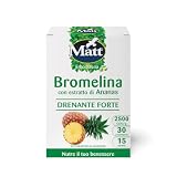 Matt, Bromelina con Estratto di Ananas, Drenante Forte, 40 Compresse