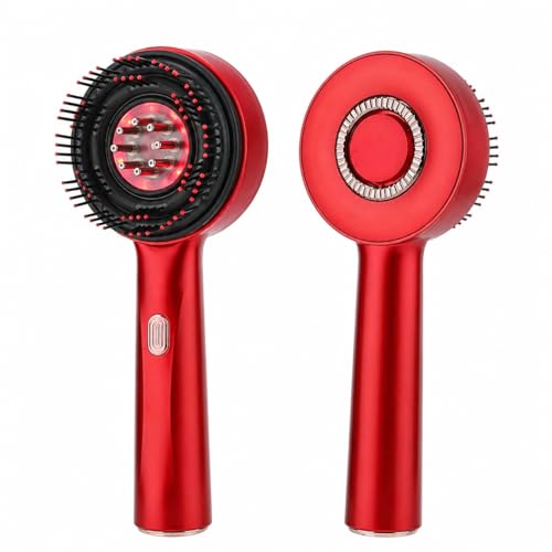 Image of CalmFlex 3-in-1 Scalp Massager Comb | Red Light Therapy | Vibration Massage | Rechargeable