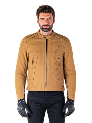 Blouson de moto Alpinestars Clayton WR veste textile marron S anti pluie route