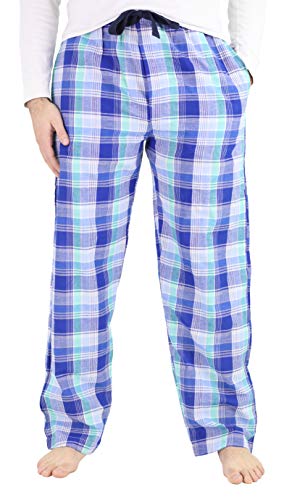 IZOD Men's Soft Touch Woven Pajama Sleep Pants, XX-Large, Dark Blue