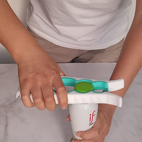 Jar Opener Bottle Opener And Can Opener For Weak Hands, Seniors With Arthritis And Anyone With Low Strength, Mutil Jar Opener Get Lids Off Easily #TOP5