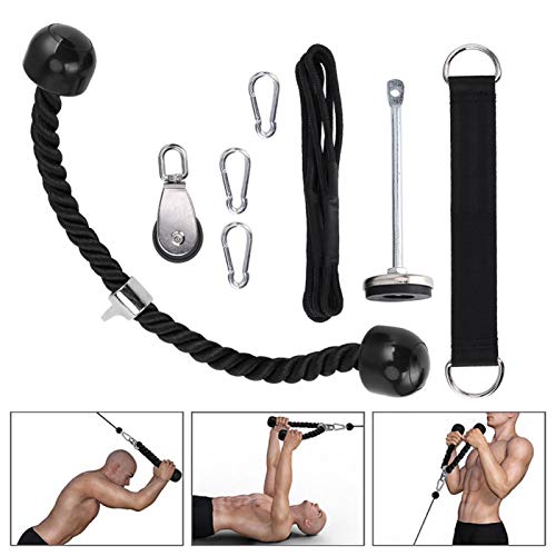 Fitnessapparatuur Krachttraining Fitnessapparatuur Laadpen Expander Halter Set met drie koppen - Image 5