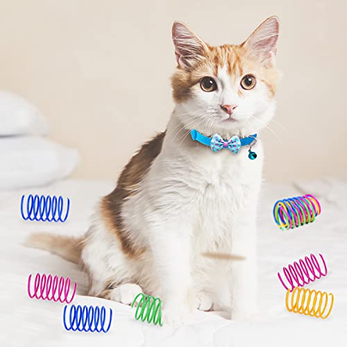 LEIMEND 36 Pezzi Giocattolo a Molla per Gatti