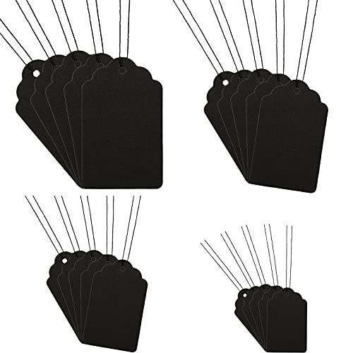 Étiquette en Papier Vierge avec Ficelle pour Créations Artisanales et Vêtements de Seconde Main