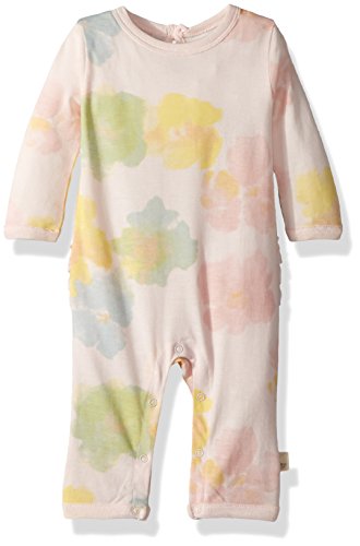 Burt's Bees Baby Organic Tricolor Stripe Snap Front Coverall