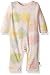 Burt's Bees Baby Organic Tricolor Stripe Snap Front Coverall