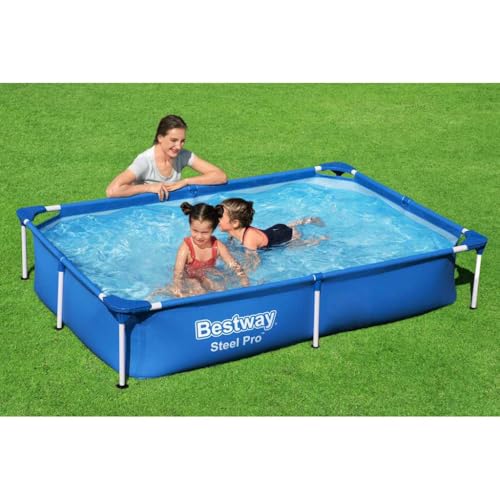 Bestway Steel Pro Stahlrahmenbecken 221x150x43 cm