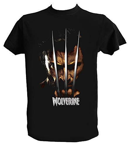 UZ Design T Shirt Wolverine Homme Enfant Fan Art Teeshirt Logan Xmen Film Culte, Enfant 5-6ans