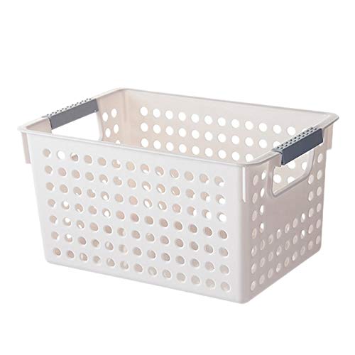 Amazon.co.jp: Jrceygdhip 6個の透明なプラスチック製の収納バスケット