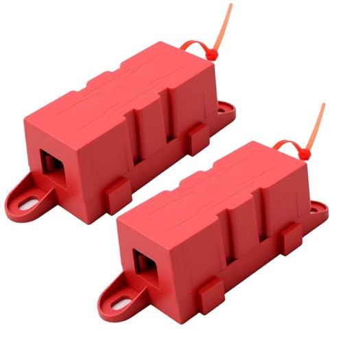 AMG MEGA Car Fuse Holder for ANM Bolt-on Fuse, High Temperature Resistant for Automotive & Medical Electronics, Household Appliances, Industrial & Communication Equipment, Lighting Fixtures - 2PCS