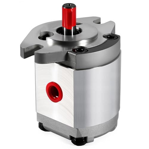 Image of Hydraulic Gear Pump, High Pressure Hydraulic Pump, Mini Flat Key Shaft SAE Gear Oil Pump, High Strength SP Series Gear Pump, 21MPa, 6ml /r, Max. 3200rpm
