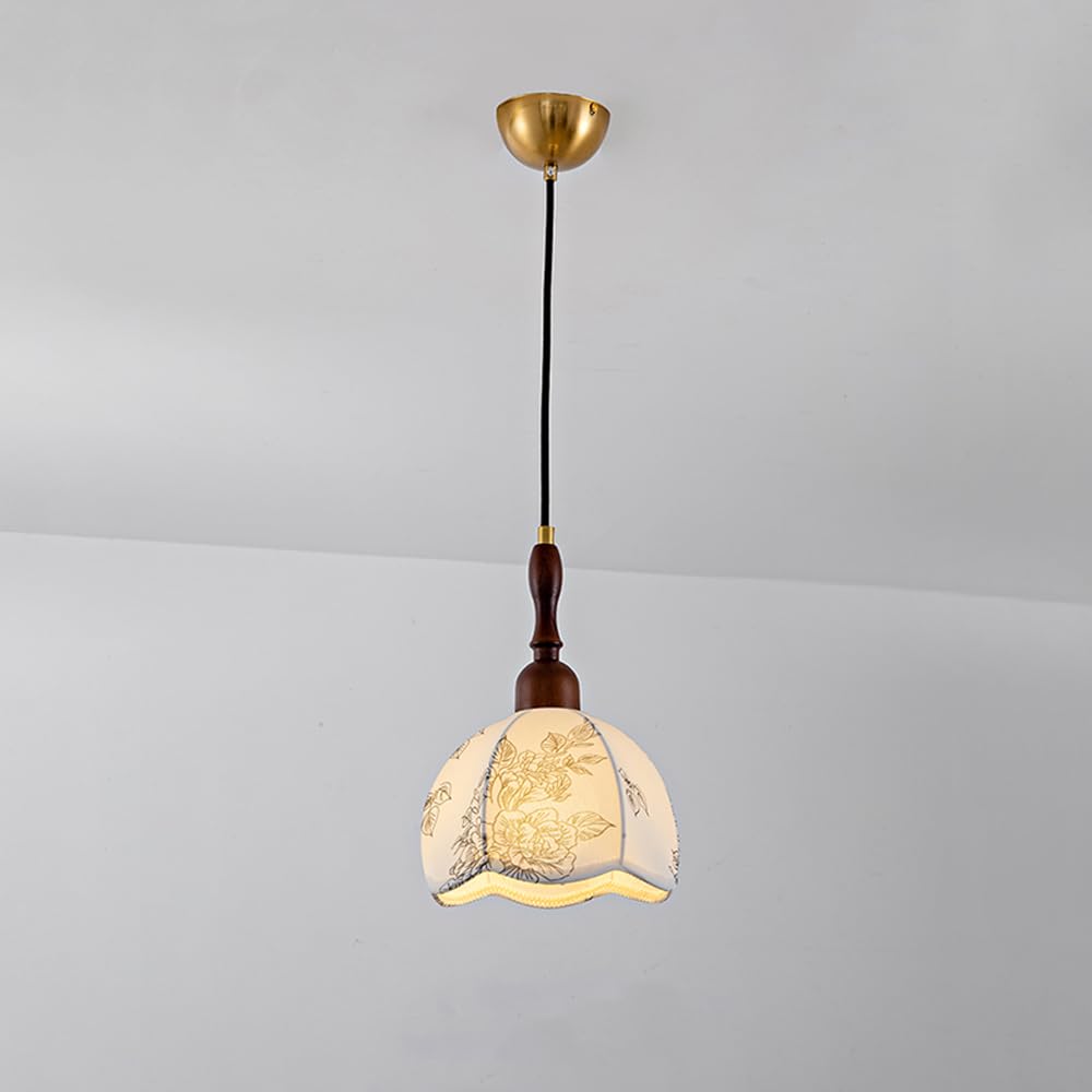 Lampe suspendue salon lustre français or brossé suspension salle à manger
