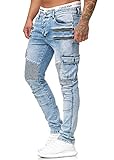 Das Design dieser Herrenjeans veredelt jedes Outfit. Kombinierbar mit allem. Ob lässige Pullis für Herren bzw. Männer, mit stylischen Rundhals Pullover, bequeme Roundneck T-Shirts | Shirts | Kapuzenpullover | Tops | Hoodies. Oder für die kalte Zeit des Jahres auch Ideal mit einer Bomberjacke, Jacke, Sakko, Sweatjacke, oder Mantel. .