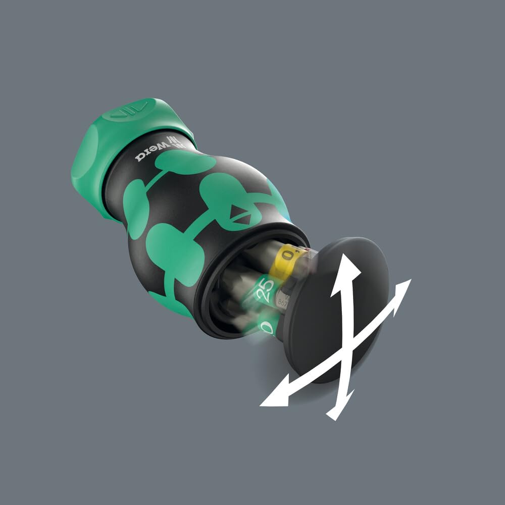 Wera Kraftform Kompakt Stubby Recámara RA 1, 6 piezas