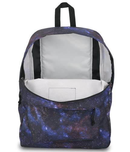 JanSport SuperBreak One Backpacks - Durable, Lightweight Bag with 1 Main Compartment, Front Utility Pocket with Built-in Organizer - Premium Backpack, Night Sky