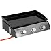 Outsunny Gas Plancha Barbecue Grill 3 Stainless Steel Burners 7.5kW