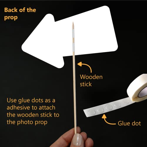 Crackles All Occasion Indian Photo Booth Props - Baby Shower & Wedding Props (42 Pieces)