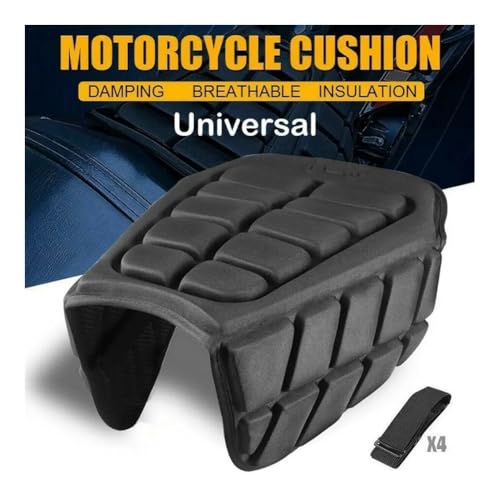 Coussin moto décompression actif contre le mal de dos en road-trip