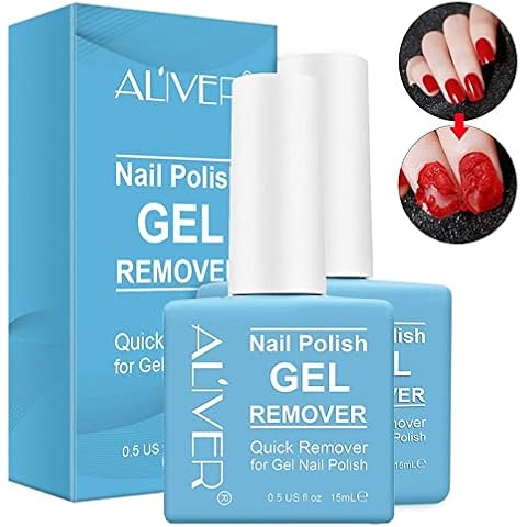 ELAIMEI Gel Nail Polish Remover 2 Pack 15ml Cover