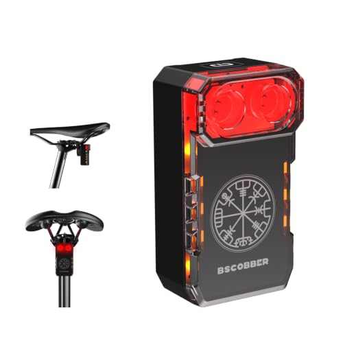 Image of Bike Radar Tail Light w/Smart Brake, 140M Radar, APP/Garmin/Wahoo