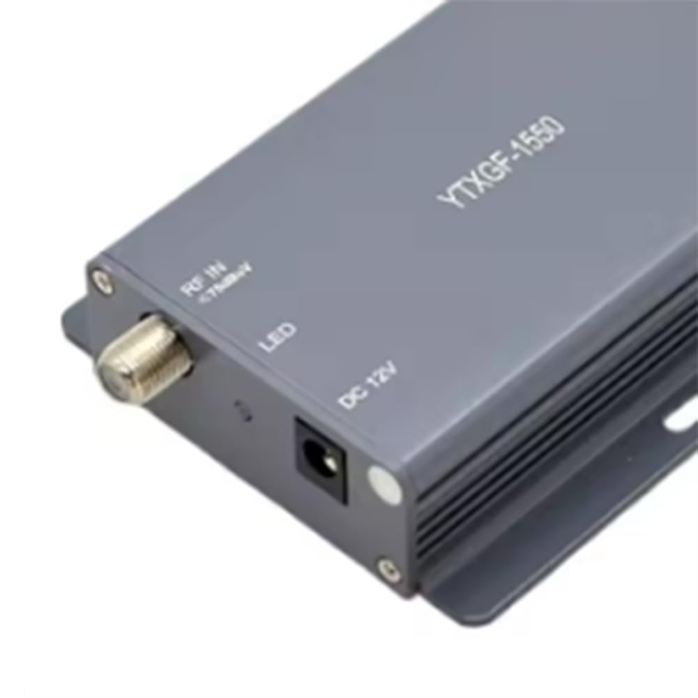 1550 Nm FTTH CATV Mini Transmisor de Fibra de Vidrio SC/Conector Potencia de Salida Óptica 10 MW Enchufe UE