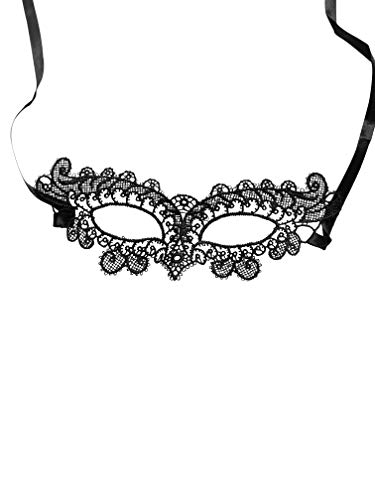 DUOPHY Máscara atractiva del cordón de la mujer para el traje de la fiesta de carnaval de la mascarada de Halloween (2)