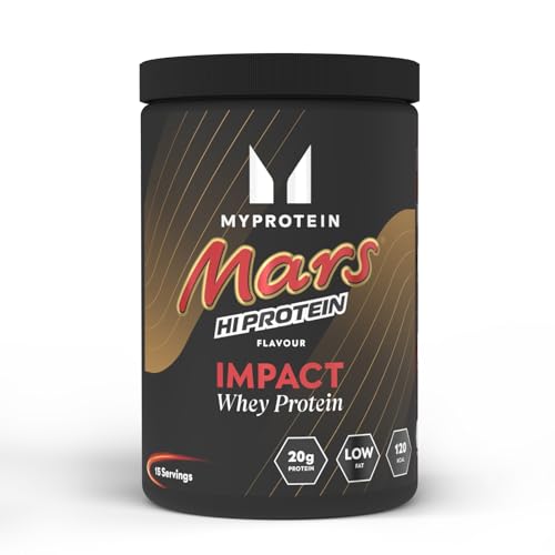 Myprotein Impact Whey Protein Mars | Chocolate Caramel & Malt Flavour Protein Powder | 500 g (15 Servings) - 20g Protein per Serving | Low Sugar High-Performance Whey