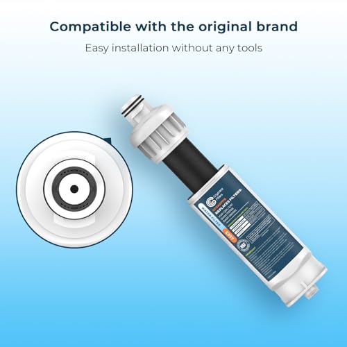 Image of Crystala Filters Replacement for DA97-17376B Water Filter, NSF 42 Compatible with Samsung HAF-QIN, HAF-QIN /EXP, DA97-08006C, RF23M8070SG, RF23M8070SR, RF23M8090SG, RF23M8570SR (4 Pack)