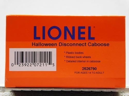 LIONEL Halloween Disconnect Caboose #13 O Gauge Train CAR 2526790