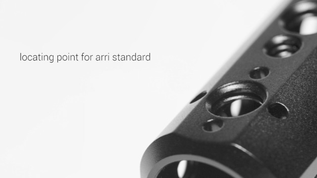 SmallRig Universal Top Handle With Cold Shoe Mount – For Camera Cage, DSLR, Mirrorless – Model 1638C, Black Aluminum