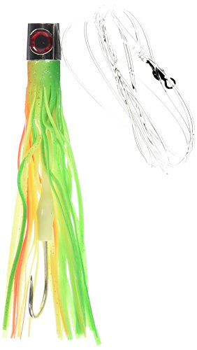 Boone All Eye Rigged Lure, Chartreuse/Bright Green, 6 1/2-Inch