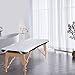 Giantex Electric Heated Mattress Pad, Standard Massage Table Warmer, Spa Table Heating Pad with Digital Timer and 5 Heat Settings,Overheat Protection, Machine Washable Electric Mattress Pad(White)