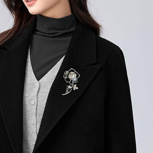 Image of SYWDUDUCLT Fashion Elegant Brooches for Women Brooch, Suitable For Party And Daily Wear On Many Occasions